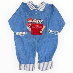 Vintage baby boy onesie